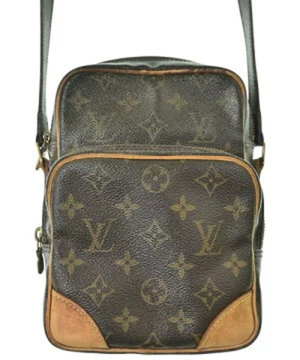 Louis Vuitton Shoulder Bag Brown All over